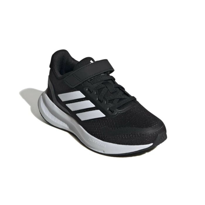 アディダス キッズ スニーカー ジュニア 男の子 ローカット 軽量 adidas コアファイト5キッズ COREFAITO5 JP5147 IE8574 JP5150 面ファスナー ベルクロ ゴム紐