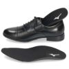 ミズノ ビジネスシューズ メンズ 革靴 ストレートチップ プレーントゥ スリッポン 本革 黒 MIZUNO エクスライト ST3 PT2 SO B1GM 250009 250109 250209 ブラック