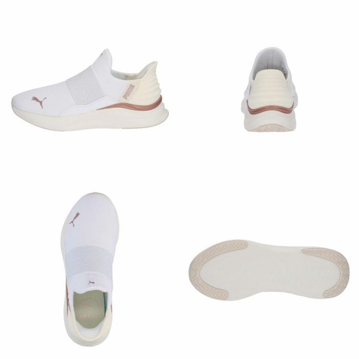 プーマ スニーカー レディース スリッポン 厚底 ハンズフリー 黒 白 PUMA ソフトライド ハーモニー イーズイン GL W ランニングシューズ 軽量 ワイド幅 311999