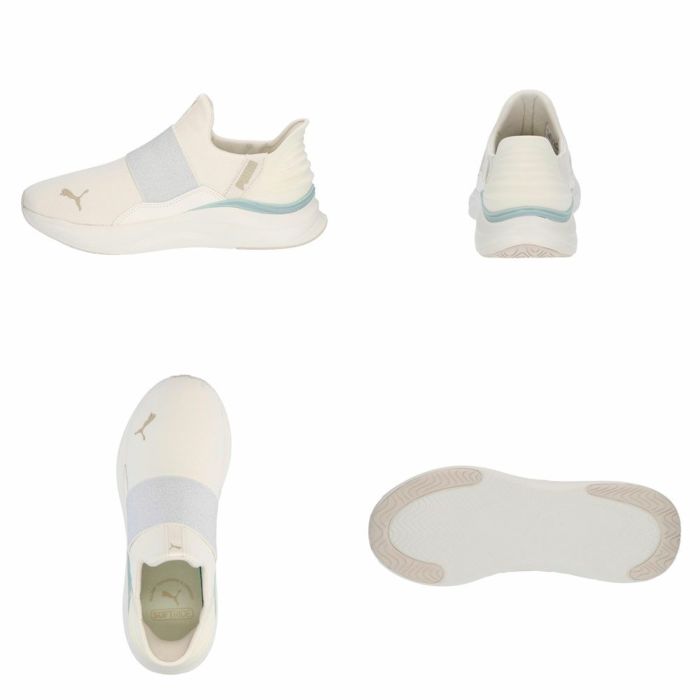 プーマ スニーカー レディース スリッポン 厚底 ハンズフリー 黒 白 PUMA ソフトライド ハーモニー イーズイン GL W ランニングシューズ 軽量 ワイド幅 311999