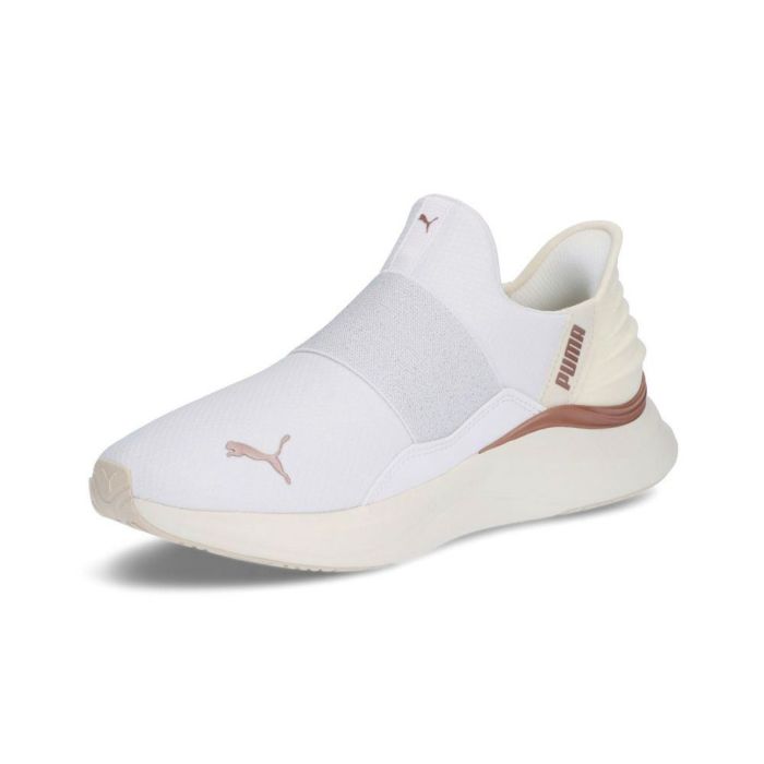 プーマ スニーカー レディース スリッポン 厚底 ハンズフリー 黒 白 PUMA ソフトライド ハーモニー イーズイン GL W ランニングシューズ 軽量 ワイド幅 311999