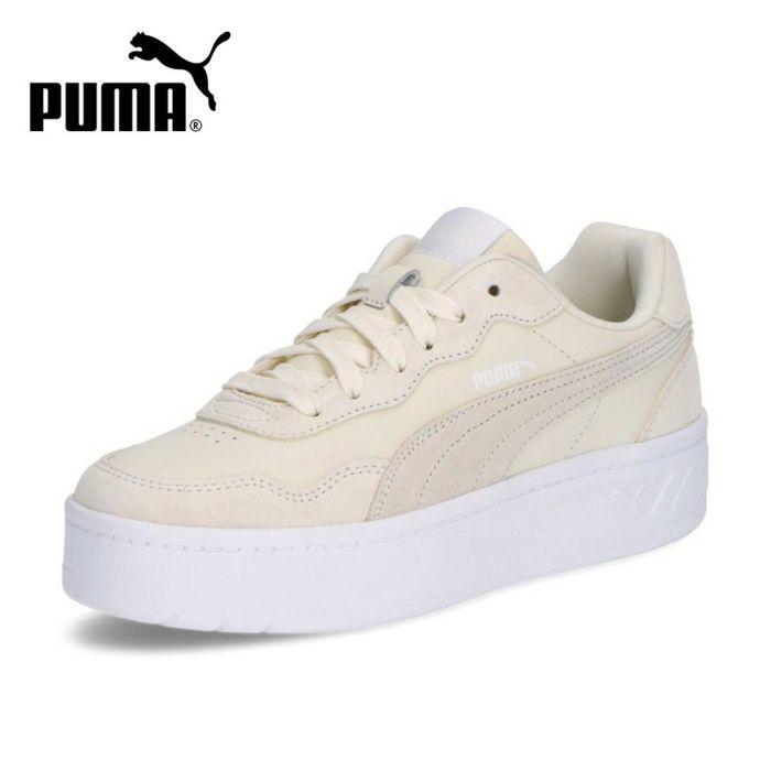 PUMA プーマ コート ラリー スカイ SD 400735 レディース スニーカー 靴 Court Rally Sky SD ローカット 厚底 コートスニーカー