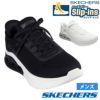 スケッチャーズ スリップインズ ハンズフリー スリッポン スニーカー メンズ ボブス アーク ウェーブス 2.0 Slip-ins SKECHERS 118317 BOBS ARC WAVES 2.0 BLK ブラック 黒 ノーマル幅 履きやすい 紐靴