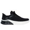 スケッチャーズ スリップインズ ハンズフリー スリッポン スニーカー メンズ ボブス アーク ウェーブス 2.0 Slip-ins SKECHERS 118317 BOBS ARC WAVES 2.0 BLK ブラック 黒 ノーマル幅 履きやすい 紐靴