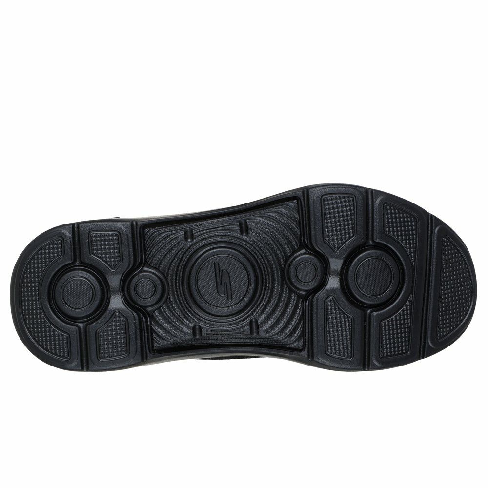 スケッチャーズ スリップインズ ハンズフリー スリッポン スニーカー ウォーキングシューズ メンズ ゴーウォーク アーチフィット 2.0 シアード Slip-ins SKECHERS 216650 GO WALK ARCH FIT 2.0 SEARED BBK ブラック 黒 ノーマル幅 履きやすい 紐靴 運動 スポーツ