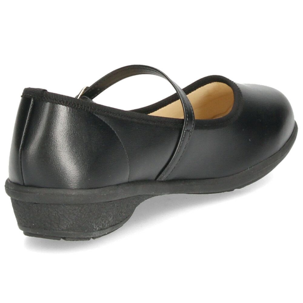 パンプス ラウンドトゥ ストラップ レディース 靴 日本製 3.5cmヒール ローヒール 安定感 軽量 歩きやすい Parade パレード 34001