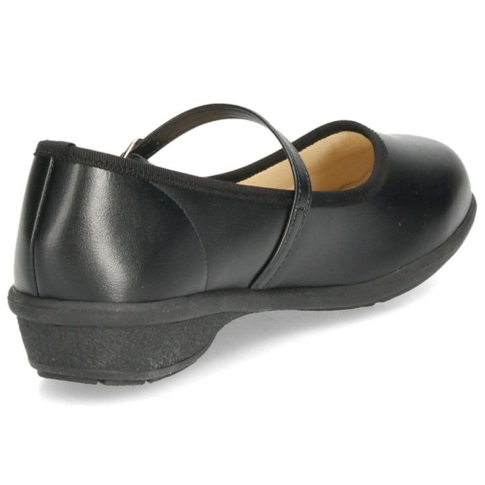 パンプス ラウンドトゥ ストラップ レディース 靴 日本製 3.5cmヒール ローヒール 安定感 軽量 歩きやすい Parade パレード 34001