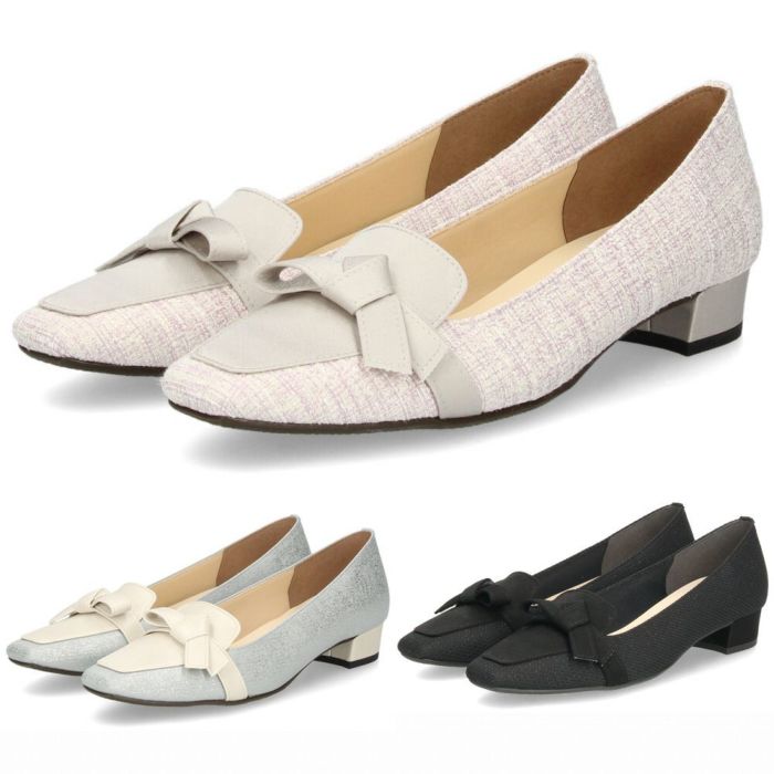 パンプス レディース Tete-a-Tete 9315 スクエアトゥ テテアテテ 太ヒール 日本製 ３ｃｍ 入学式 卒業式 通勤 デイリー