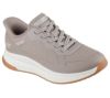 スケッチャーズ スリップインズ レディース スニーカー ハンズフリー 厚底 ゴム紐 スリッポン SKECHERS Slip-ins ボブス スクワッド 4 - ステイプル ルック 117624 BLK TPE ブラック トープ 黒 ノーマル幅