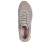 スケッチャーズ スリップインズ レディース スニーカー ハンズフリー 厚底 ゴム紐 スリッポン SKECHERS Slip-ins ボブス スクワッド 4 - ステイプル ルック 117624 BLK TPE ブラック トープ 黒 ノーマル幅