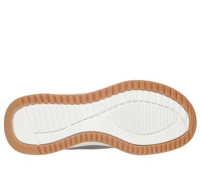 スケッチャーズ スリップインズ レディース スニーカー ハンズフリー 厚底 ゴム紐 スリッポン SKECHERS Slip-ins ボブス スクワッド 4 - ステイプル ルック 117624 BLK TPE ブラック トープ 黒 ノーマル幅