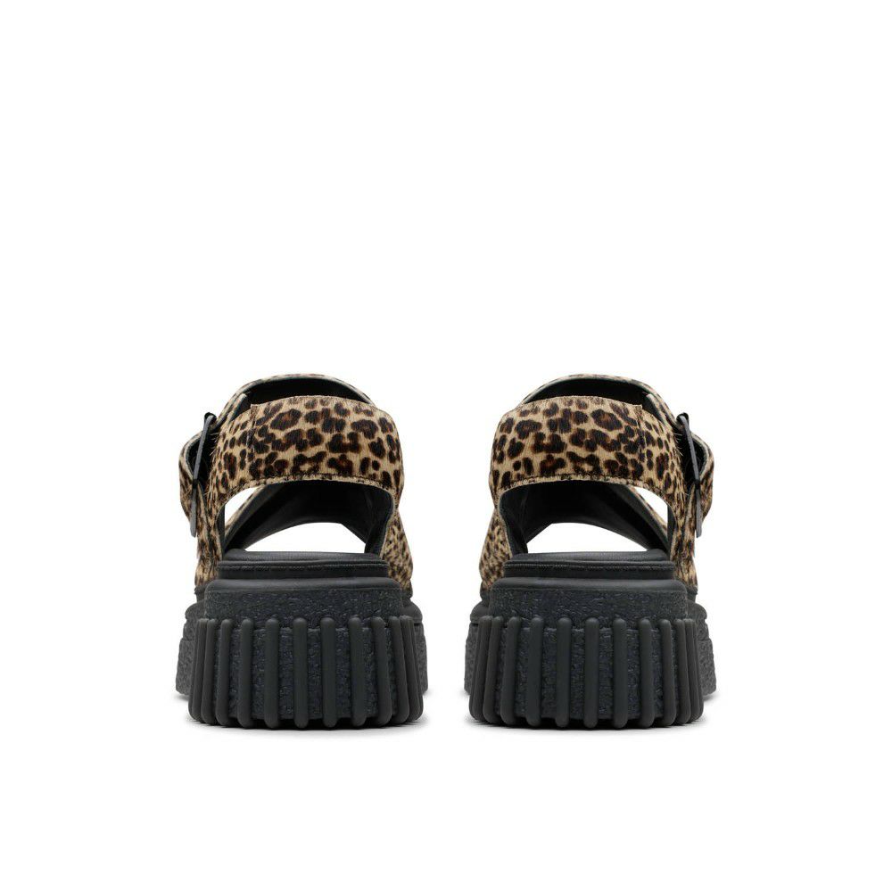 クラークス レディース サンダル 厚底 本革 アンクルストラップ Clarks Evamar Wish 26182050 26181199 26181202