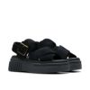 クラークス レディース サンダル 厚底 本革 アンクルストラップ Clarks Evamar Wish 26182050 26181199 26181202