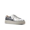 クラークス スニーカー レディース メイヒルウォーク 厚底 レースアップ 紐 通気性 軽量 Clarks Mayhill Walk 26176440 26177817 26176436