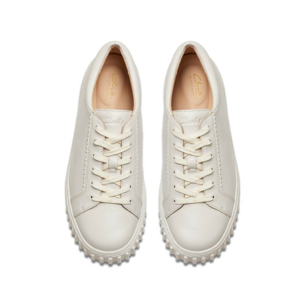 クラークス スニーカー レディース メイヒルウォーク 厚底 レースアップ 紐 通気性 軽量 Clarks Mayhill Walk 26176440 26177817 26176436