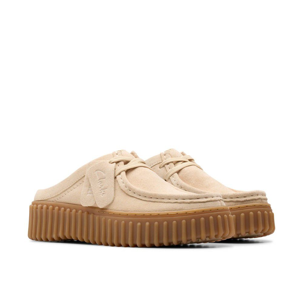 クラークス レディース サボサンダル 厚底 本革 トーヒルミュール Clarks Torhill Mule 26181197 26181196 26181193