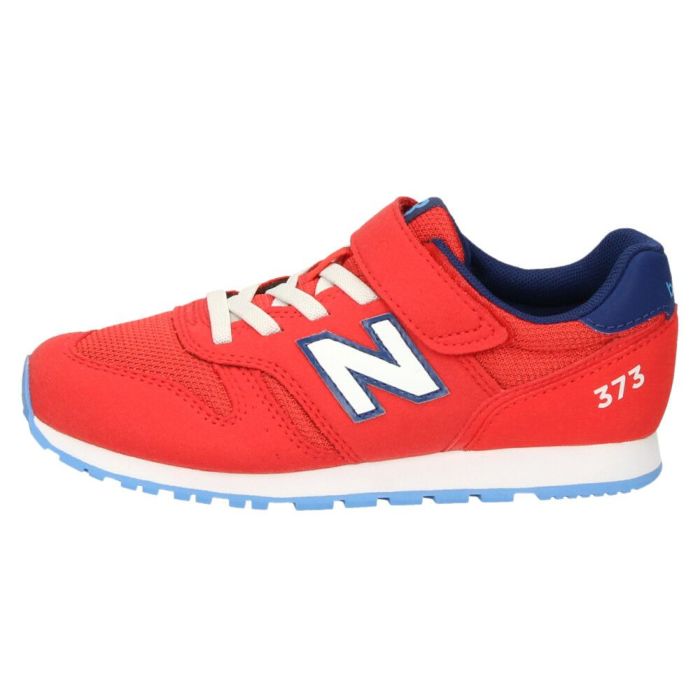 ＼選べる 11カラー／ニューバランス キッズ ジュニア スニーカー 靴 NB YV373 ベルクロ 面ファスナー 紐ゴム 軽量 ワイズM new balance