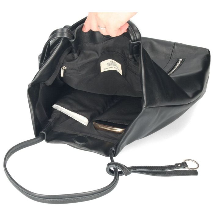 トートバッグ レディース 本革 レザー グリームサプライ 41025 greamsupply グレージュ ブラック シルバー