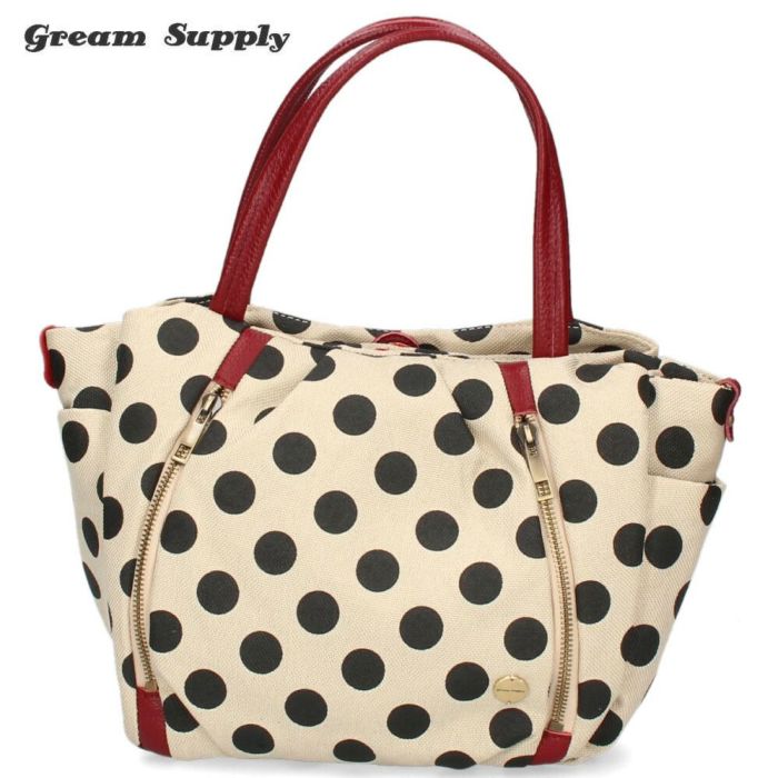 トートバック レディース 2WAY ショルダーバック グリームサプライ gream supply 41028 本革 レザー マスタード レッド ブラック