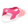 adidas アディダス キッズ ジュニア サンダル ADILETTE SANDAL K H06445 ピンク ベルクロ セール