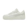 プーマ スニーカー レディース 厚底 白 ホワイト グレー PUMA キャリーナ ストリート SD ローカット 靴 シンプル 395093