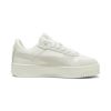 プーマ スニーカー レディース 厚底 白 ホワイト グレー PUMA キャリーナ ストリート SD ローカット 靴 シンプル 395093