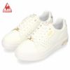 ルコック スニーカー レディース シューズ 防水 le coq sportif ルコック スポルティフ LA セーヴル PF 50 ホワイト QL3UJC50WH 晴雨兼用 靴
