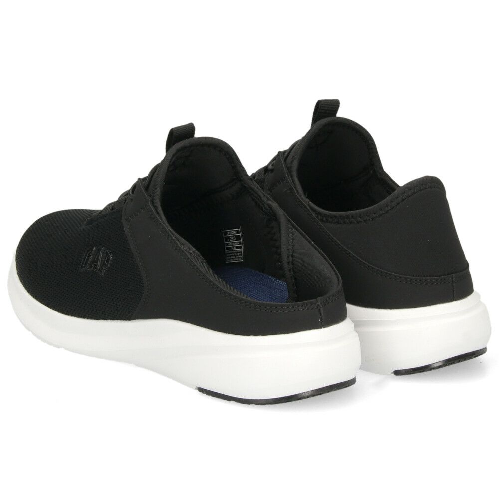 ギャップ スニーカー レディース メンズ 靴 スリッポン 黒 ブラック GPU22507 キックバック かかとが踏める 軽量 2WAY シンプル 歩きやすい GAP オフィス