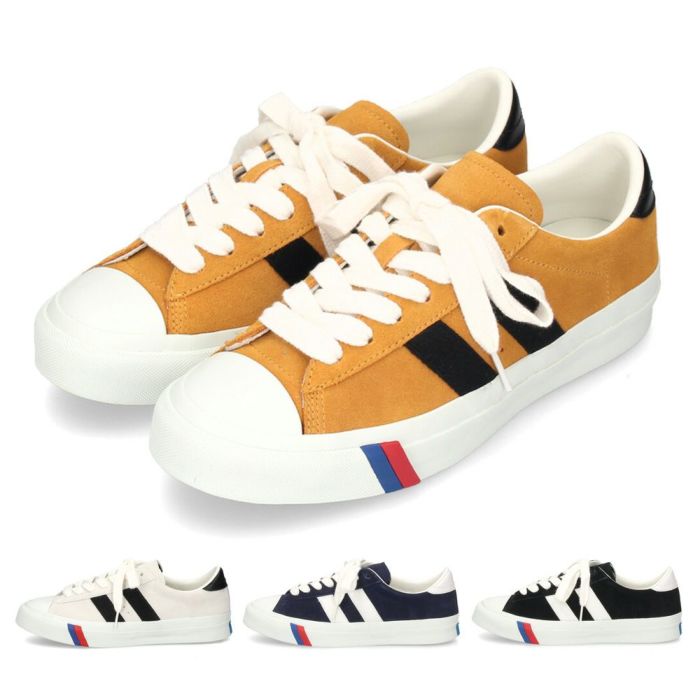 プロケッズ スニーカー メンズ レディース ロイヤルプラス スエード ロー ブラック 黒 ホワイト 白 マスタード ネイビー PRO-Keds ROYAL PLUS SUEDE LO PN1021 靴 ローカット