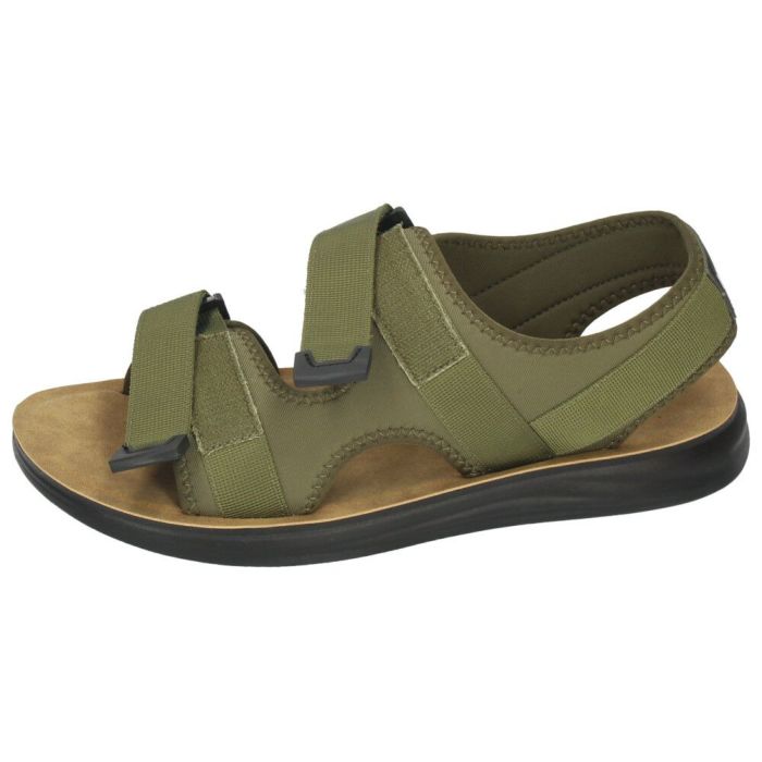 ウィルソン サンダル メンズ スポーツサンダル 黒 ブラック カーキ スポサン Wilson 3650 軽量 低反発 幅広 屈曲性