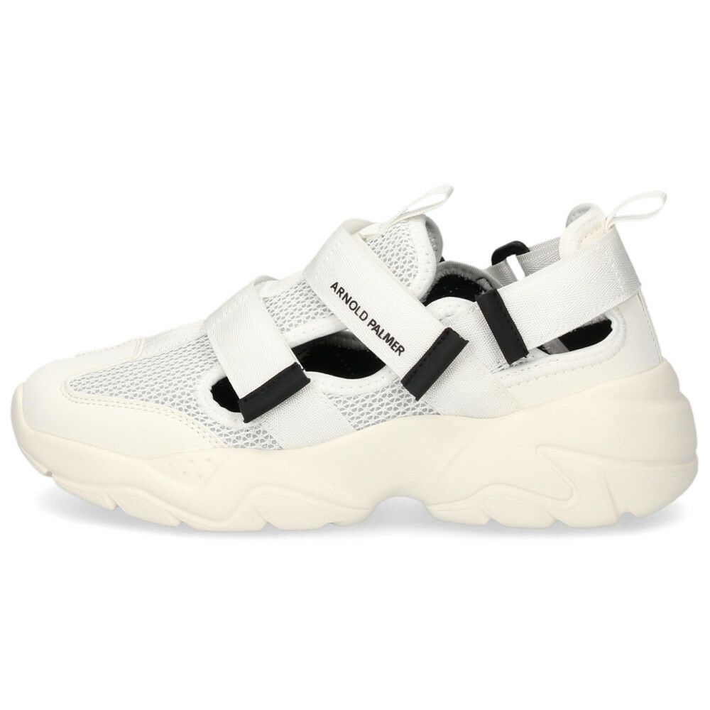 アーノルドパーマー サンダル レディース スニーカーサンダル スポーツサンダル 厚底 黒 ブラック 白 ホワイト ベージュ ベルクロ Arnold Palmer AN0967