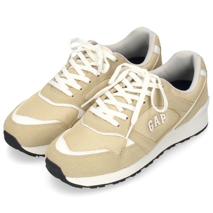 ギャップ スニーカー レディース 黒 ブラック 白 オフホワイト ベージュ グリーン GAP 靴 シンプル カジュアル GPU12511