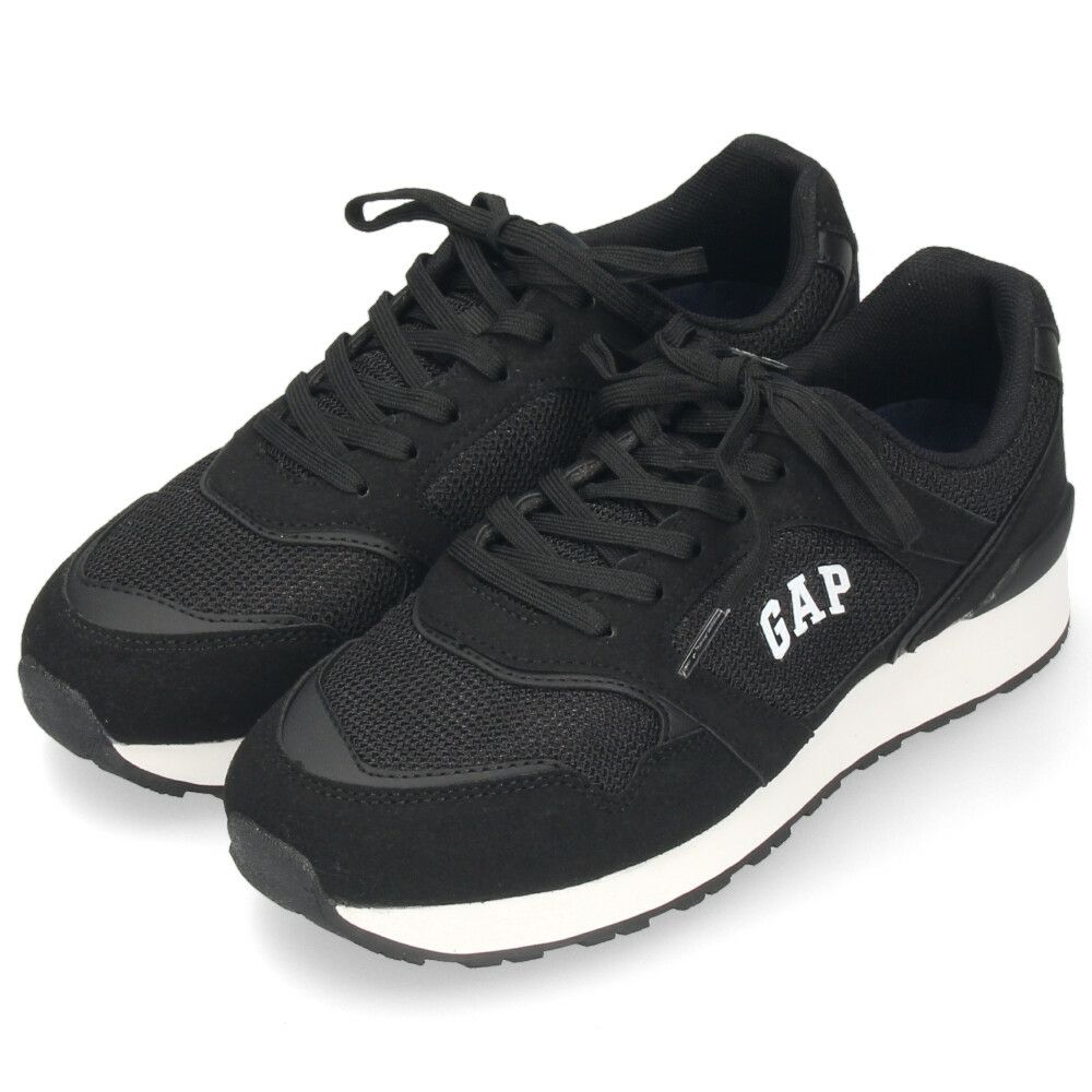 ギャップ スニーカー レディース 黒 ブラック 白 オフホワイト ベージュ グリーン GAP 靴 シンプル カジュアル GPU12511