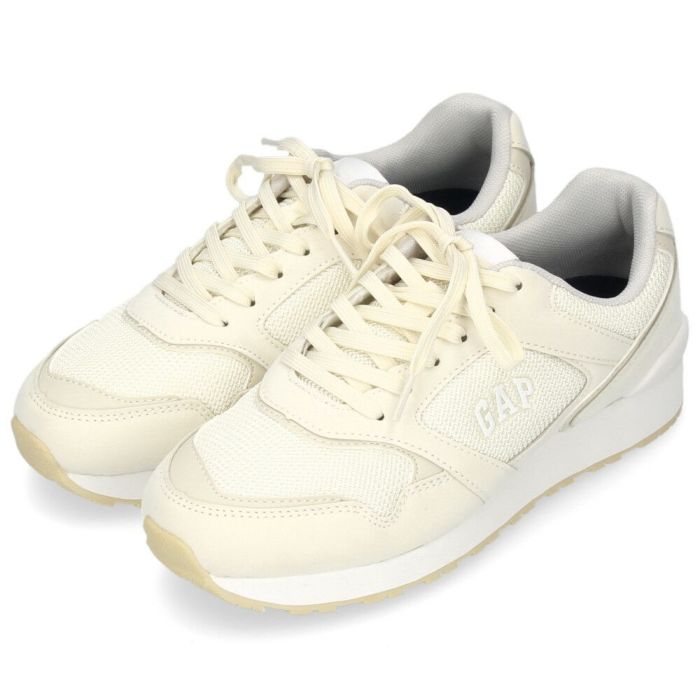 ギャップ スニーカー レディース 黒 ブラック 白 オフホワイト ベージュ グリーン GAP 靴 シンプル カジュアル GPU12511