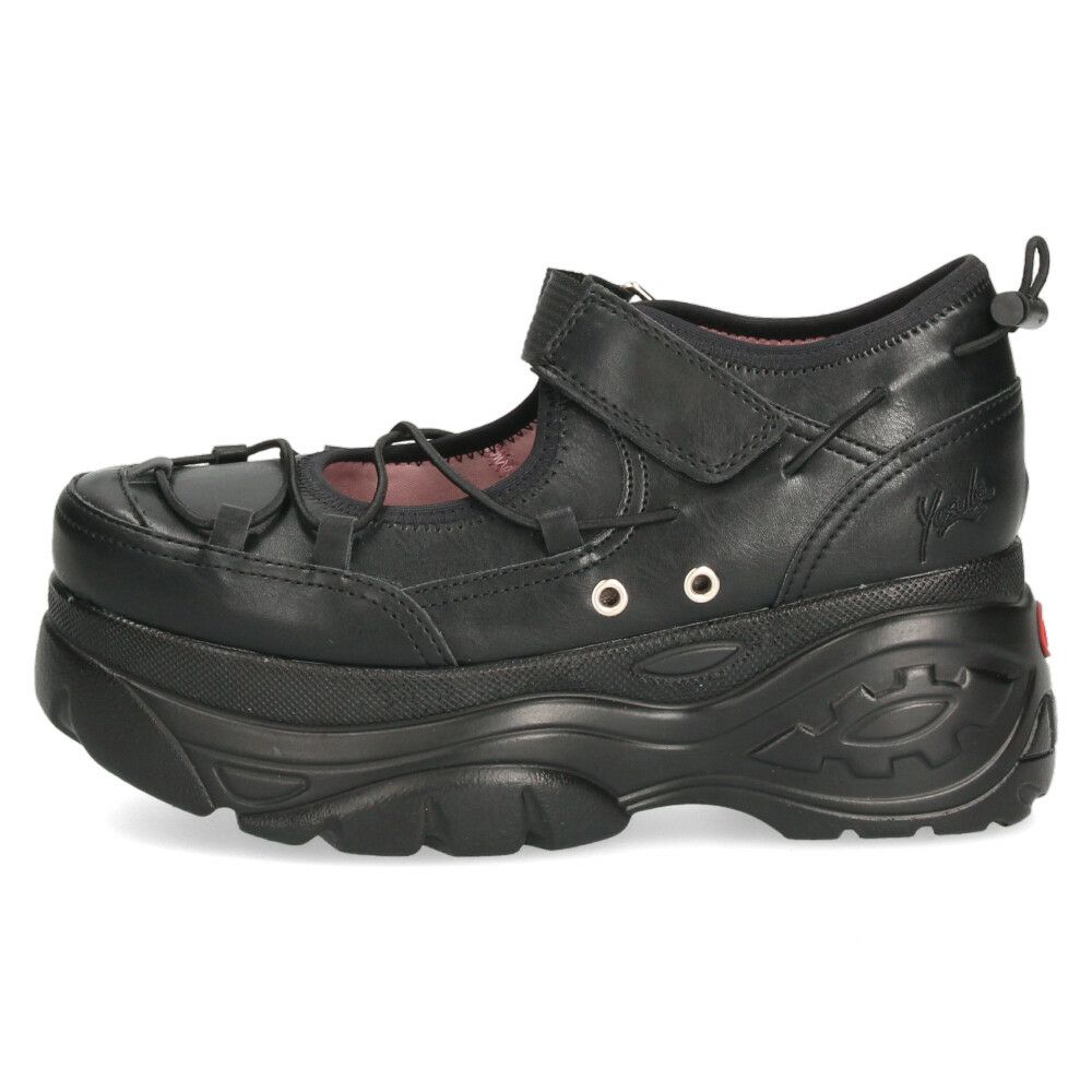 ヨースケ スニーカー 厚底 レディース 2605004 YOSUKE 靴 黒 ブラック 白 厚底スニーカー 幅広 3E カジュアルシューズ