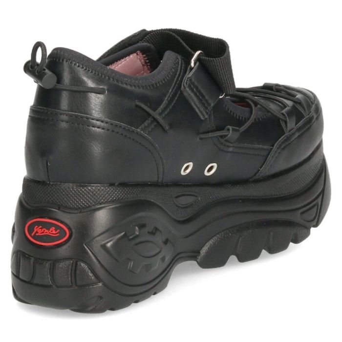 ヨースケ スニーカー 厚底 レディース 2605004 YOSUKE 靴 黒 ブラック 白 厚底スニーカー 幅広 3E カジュアルシューズ