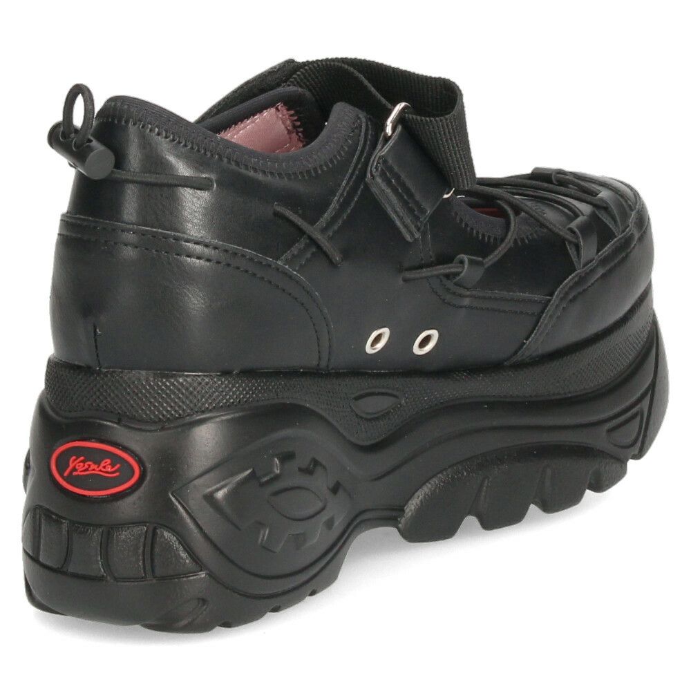 ヨースケ スニーカー 厚底 レディース 2605004 YOSUKE 靴 黒 ブラック 白 厚底スニーカー 幅広 3E カジュアルシューズ