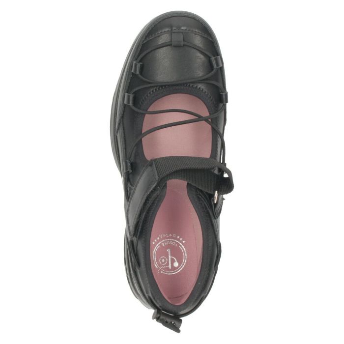 ヨースケ スニーカー 厚底 レディース 2605004 YOSUKE 靴 黒 ブラック 白 厚底スニーカー 幅広 3E カジュアルシューズ