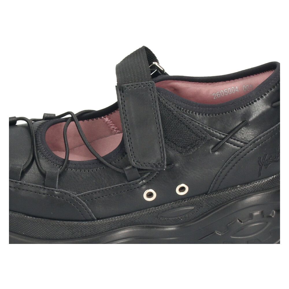 ヨースケ スニーカー 厚底 レディース 2605004 YOSUKE 靴 黒 ブラック 白 厚底スニーカー 幅広 3E カジュアルシューズ