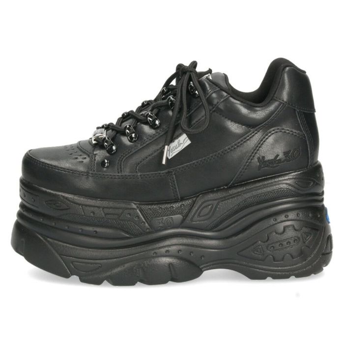 ヨースケ 厚底スニーカー レディース 2601023 YOSUKE 靴 スニーカー SANMARU 3E 幅広 黒 ブラック 白 ウェッジヒール ジッパー