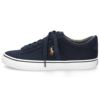 ポロ ラルフローレン スニーカー メンズ 黒 紺 ローカット キャンバス ブラック ネイビー POLO RALPH LAUREN SAYER NE SK VLC 816749369001 816749369002
