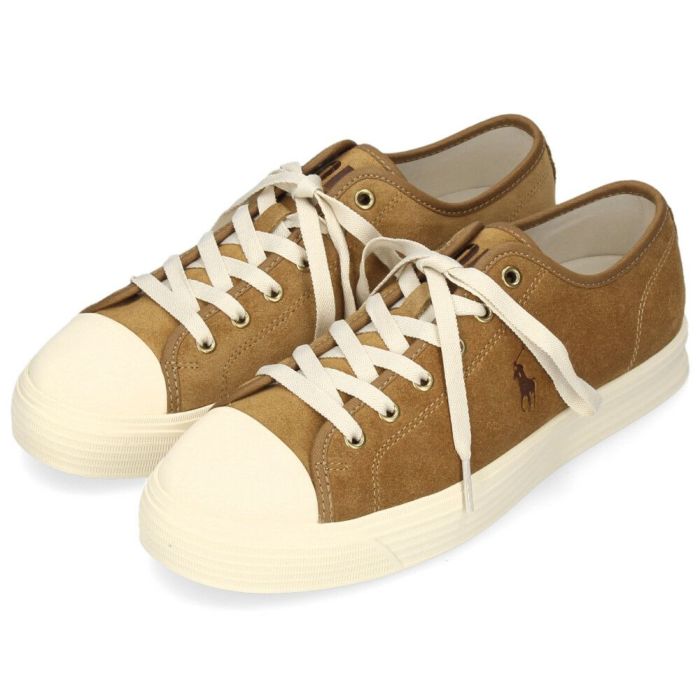ポロ ラルフローレン スニーカー メンズ スエード ローカット ネイビー タン POLO RALPH LAUREN AYERS LOW PP SNEAKERS LOW TOP LACE 809961051002 809961051003