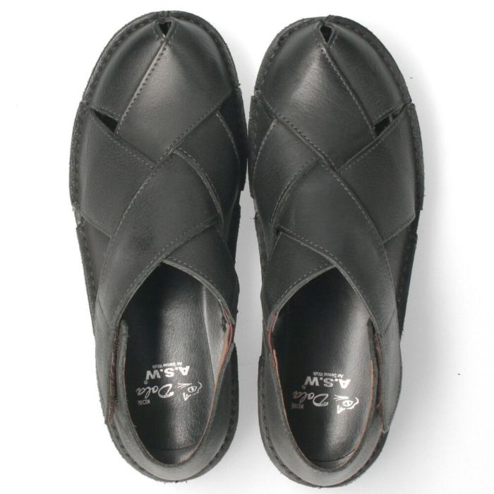 本革 グルカシューズ レディース ブラック ブラウン フォレスト カジュアル 靴 軽量 幅広 4E 黒 茶色 日本製 7318 Dola&A.S.W