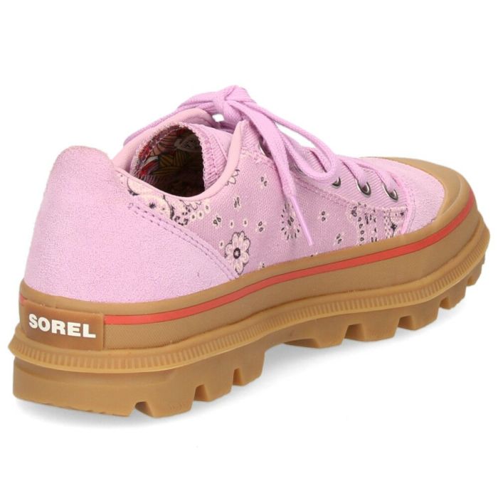 ソレル スニーカー レディース N5244 スカウトアンドアバウト ロウスニーカー SOREL 靴 アウトドア 防水 ピンク ベージュ キャメル