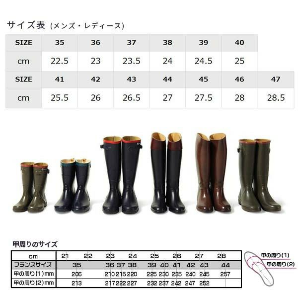 エーグル ベニル レインブーツ 長靴 ロング AIGLE  ZZH8578 BENYL ブラウン カーキ ラバーブーツ メンズ レディース フランス製 防水