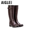 エーグル ベニル レインブーツ 長靴 ロング AIGLE  ZZH8578 BENYL ブラウン カーキ ラバーブーツ メンズ レディース フランス製 防水