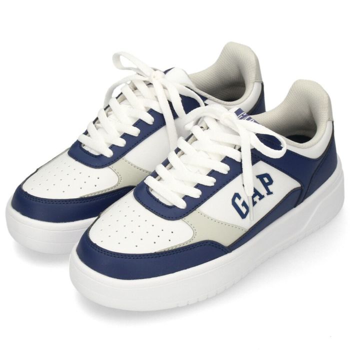ギャップ スニーカー レディース メンズ 厚底 軽量 ホワイト 通勤 通学 靴 白 歩きやすい カジュアル シューズ GPU52504 GAP
