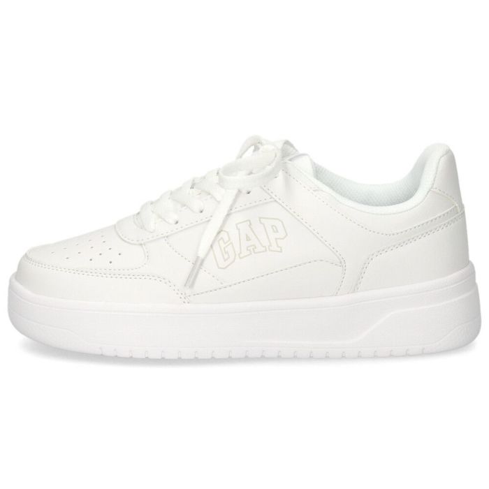 ギャップ スニーカー レディース メンズ 厚底 軽量 ホワイト 通勤 通学 靴 白 歩きやすい カジュアル シューズ GPU52504 GAP