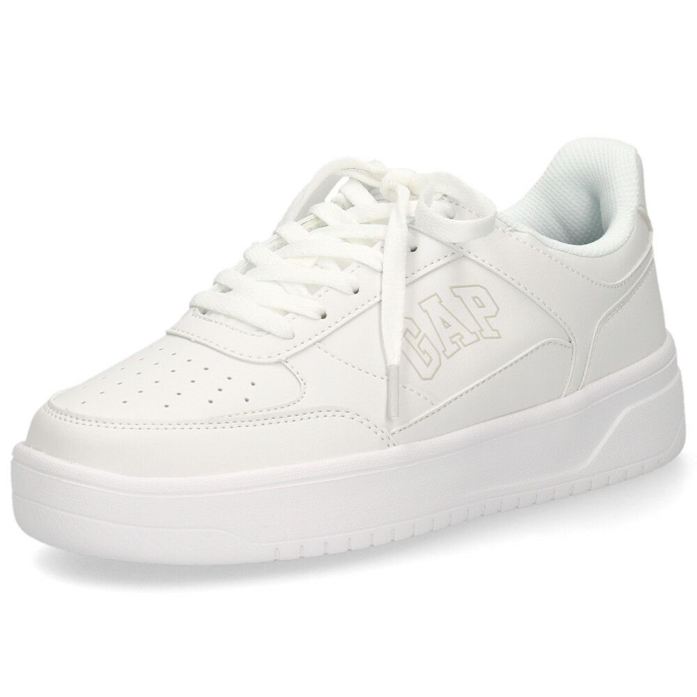 ギャップ スニーカー レディース メンズ 厚底 軽量 ホワイト 通勤 通学 靴 白 歩きやすい カジュアル シューズ GPU52504 GAP