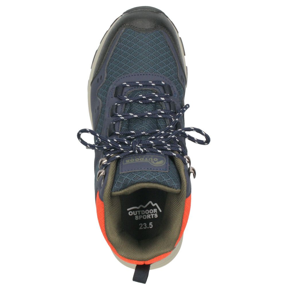 トレッキングシューズ レディース 防水 軽量 おしゃれ かわいい ハイキングシューズ 靴 アウトドア スニーカー 防滑ソール 1104WP OUTDOOR SPORTS